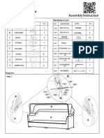 Capri Outdoor Daybed Assembly Instructions - 2