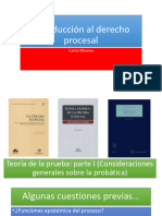 Teoría General Del Proceso - Teoría de La Prueba.