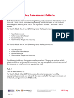 Ielts Writing Key Assessment Criteria