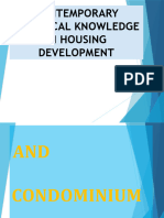 Comtemporary Technical Knowledge of Housing Developement 2 1