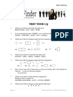 Free IQ Test Questions and Answers PDF | PDF