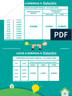 Ibelectra-Tarifarios Outubro 2023