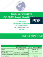 Eğitim - ISO 50001 Enerji Verimliliği Ve ISO 50001 Enerji Yönetim Sistemi