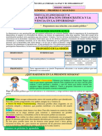 Actividad 4 - 1ero y 2do Grado - Tutoria