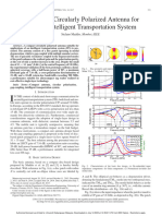 A Compact Circularly Polarized Antenna For 5.8-Ghz Intelligent Transportation System