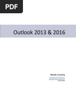 Outlook 2016 Training