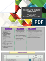 Roadmap Dan Timeline Penelitian