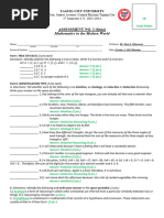 2nd Assessment Key Math