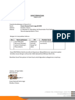 Surat Pernyataan PT. EDD - Bank BNI