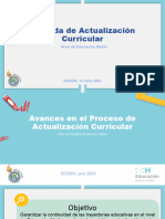 Inducción Metodológica Jornadas de Consolidación de Mallas Curriculares Julio 2023