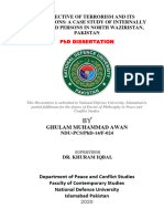 Effects of Terrorism-PHD Thesis