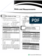 PYQ 5 Year's Topic - Physics (Units and Measurement)