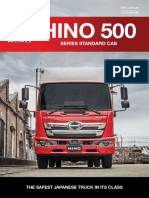 Hino 2019 500 STD Cab Brochure - Web Spread