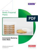 Ready Prepared Plates Environmental Monitoring