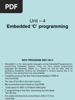 Unit-4-Embedded C Programming