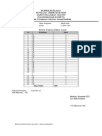 RUBRIK PENILAIAN 2022 PAS X Dan XI