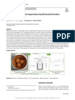 Control of Carbon Dioxide Sequestration by Mechani