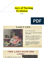 History of Nursing Evolution Review