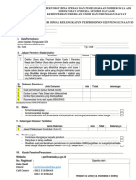 Persyaratan Izin PUPR - Ceklist