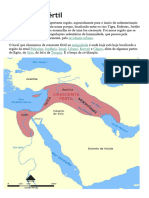 Crescente Fértil - Mapa e Texto