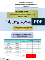 Sosialisasi PP Pencak SIlat 2022 Baru