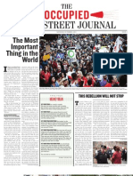 Issue # 2 - New Publication the Occupied Wall Street Journal 10- 8- 2011