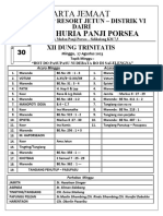 Minggu 27 Agustus 2023 (Panji Porsea)