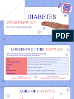 Type 2 Diabetes Breakthrough by Slidesgo