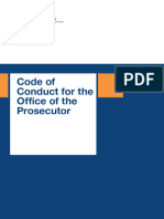 Code of Conduct For The Office of The Prosecutor