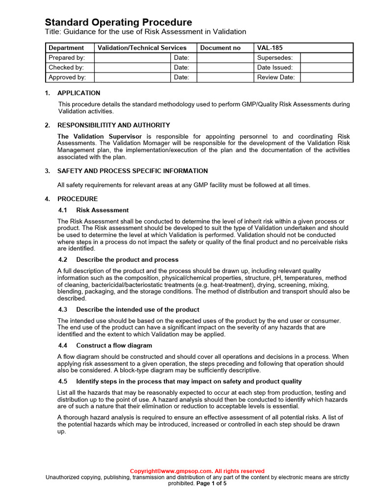 val-185-guidance-for-the-use-of-risk-assessment-in-validation-sample
