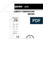 CENTER C310 Humidity Temperature Meter (20230610)