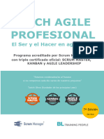 Coach Agile Profesional 7 Edicion ¡Triple Certificación!