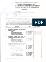 NOTA DINAS BELANJA MODAL JALAN DESA (KUMUH)