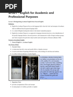 BP001 - English For Academic and Professional Purposes