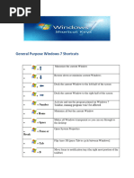 Windows 7 Os Shortcuts