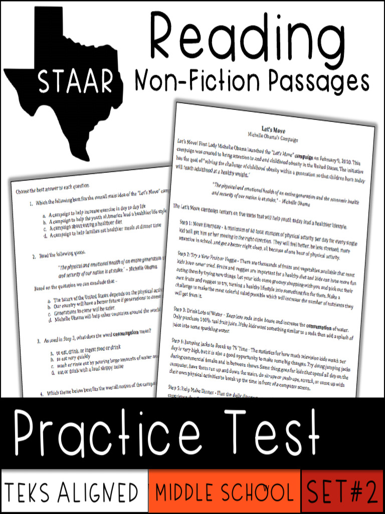 STAAR Reading Practice Test for Grades 3-8 | PDF | Whales | Let's Move!