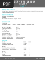 FIFA 11+ Warm-Up Exercises Guide | PDF | Foot | Human Anatomy