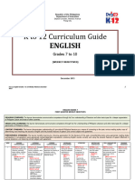 Curriculum Guide English Grades 7 10 CGPDF