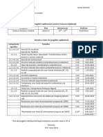 Grafic Pregatire Suplimentara EN VIII Scutelnici