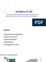 Lecture 2 - 3 Chemistry of Life