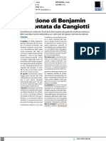 Benjamin Raccontato Da Cangiotti - Il Resto Del Carlino Del 12 Novembre 2023