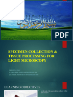 Specimen Collection & Tissue Processing DR Rozina Khan