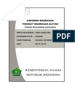 Sampul Soal Asesmen Masdrasah 22-23