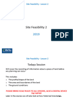 Site Feasibility 2 - Site Survey, Topography and Measurement