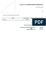 Ride Invoice From Bolt (0000000A)