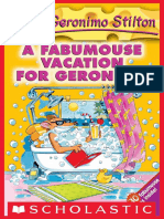A Fabumouse Vacation For Geronimo Text