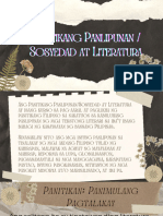 Batayang Kaalaman Sa Panunuring Pampanitikan