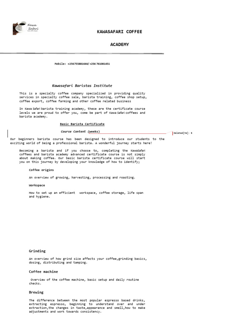 Fees Structure PDF Coffee Food And Drink