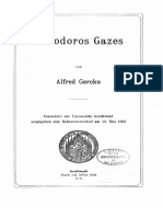 Gercke, Alfred, Theodoros Gazes, Greifswald, 1903