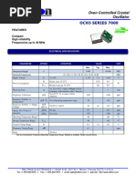 OX7000 Series Datasheet